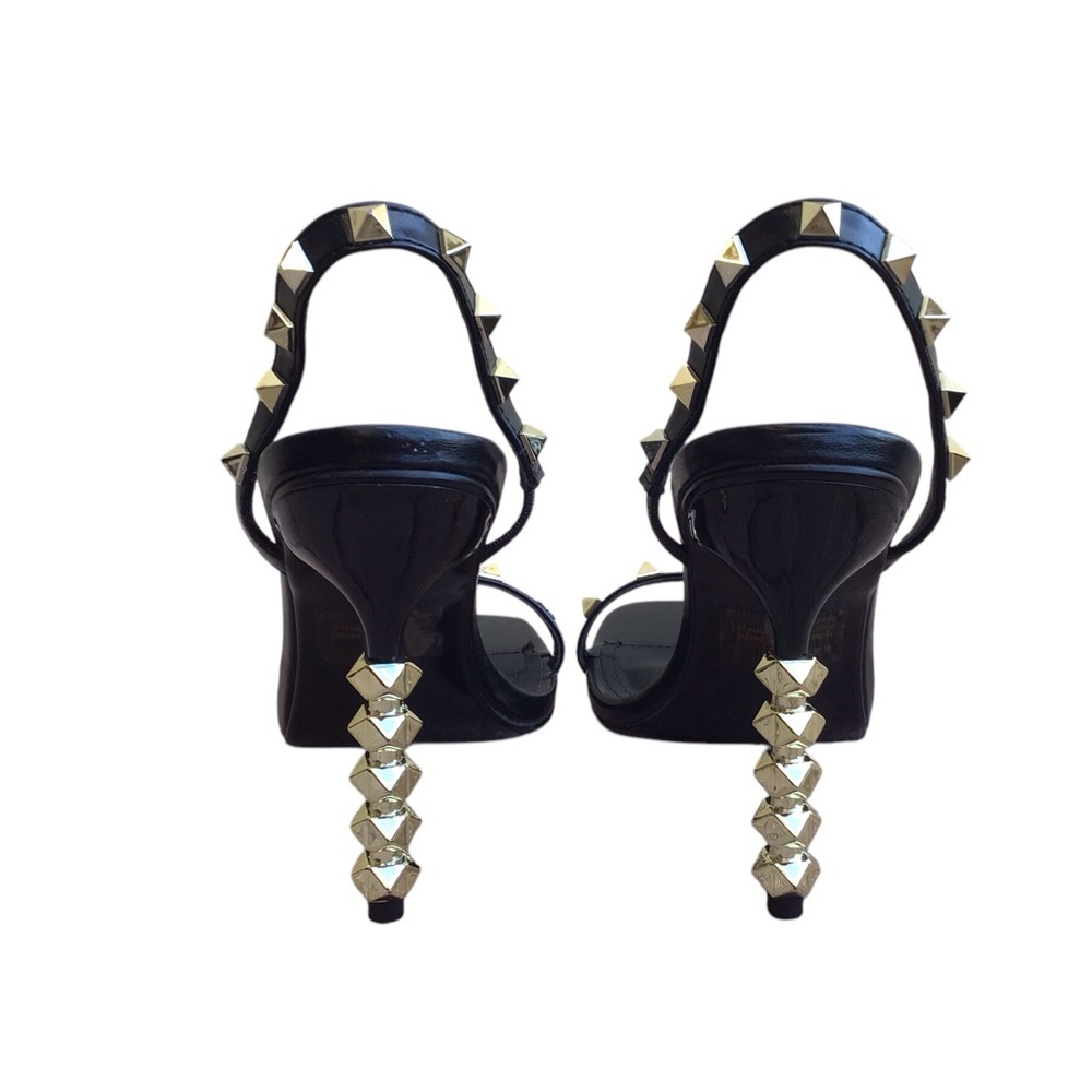 Cape Robbins Dakine Slingback Studded Heels Black Size 6.5 - Picture 3 of 11